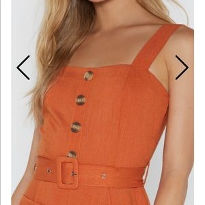 Nasty Gal Pants & Jumpsuits - Nasty Gal Orange Jumpsuit Nasty Gal Pants & Jumpsuits - Nasty Gal Orange Jumpsuit